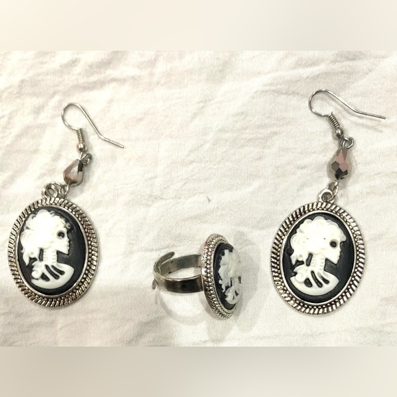 🎃 DAY OF THE DEAD costume 3pc jewelry set NWOT *bundle offer - Picture 5 of 10